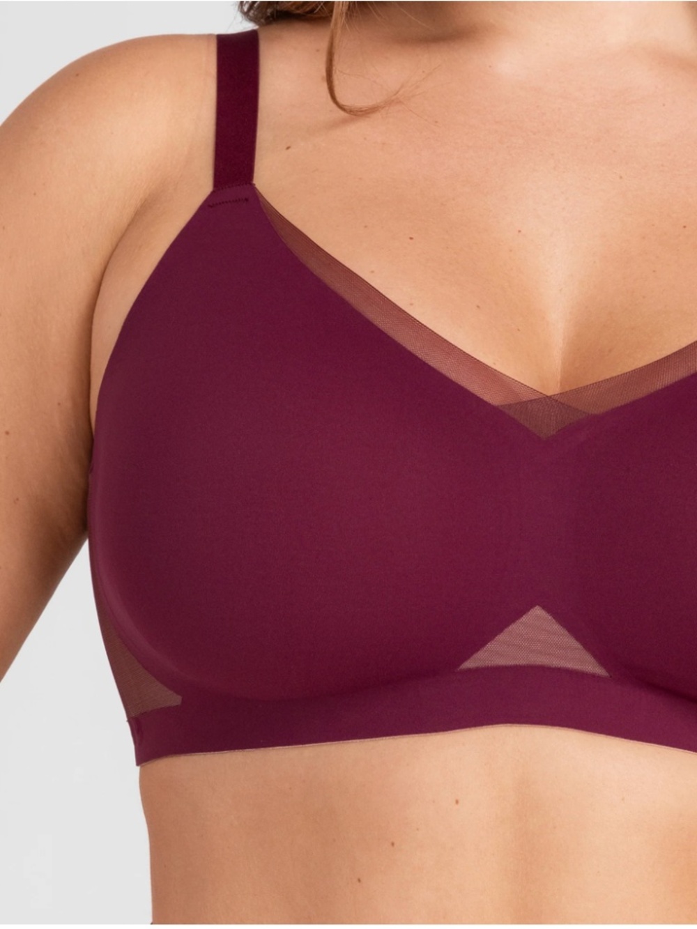 Honeylove CrossOver Bra Fig Sz 2X